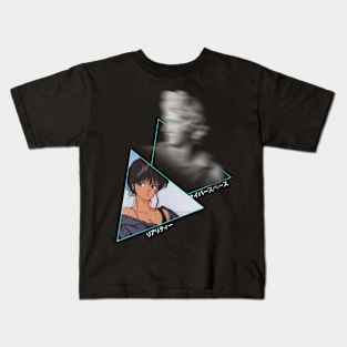 Anime Vaporwave Kids T-Shirt